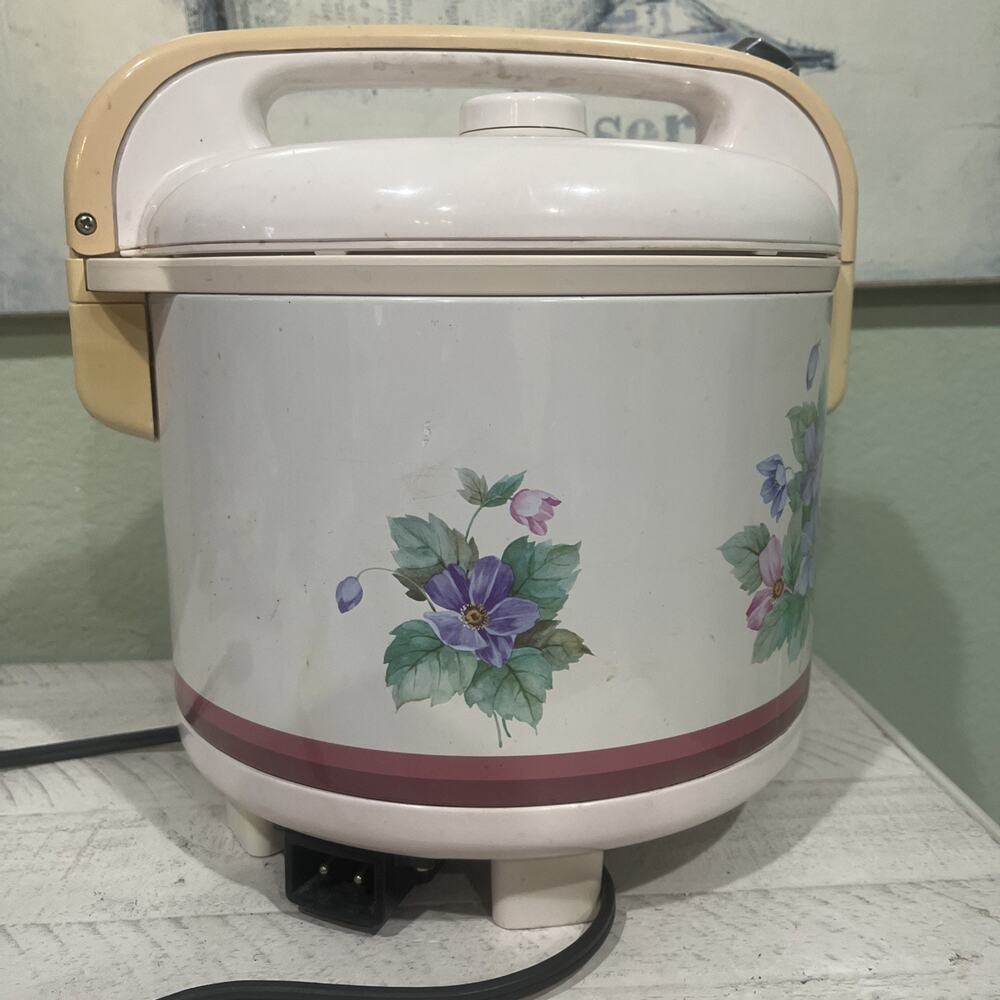 Vtg Zojirushi NH-1003 Rice Cooker Warmer Twin Heat Rice Mom, Original Japan Made - Picture 3 of 12